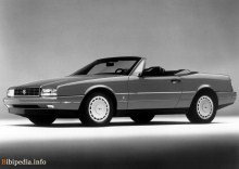 Тех. характеристики Cadillac Allante 1987 - 1993