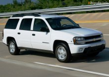 Тех. характеристики Chevrolet Trailblazer ext 2002 - 2006
