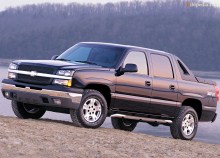 Тех. характеристики Chevrolet Avalanche 2001 - 2006