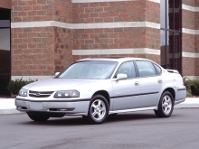 Тех. характеристики Chevrolet Impala 1999 - 2005