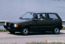 Тех. характеристики Fiat Uno 3 двери 1983 - 1989