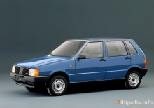 Тех. характеристики Fiat Uno 5 дверей 1983 - 1989