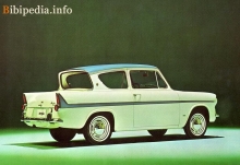 Тех. характеристики Ford Anglia 105e 1959 - 1967