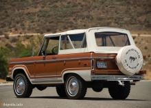 Тех. характеристики Ford Bronco 1966 - 1977