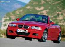 BMW M3 კონვერტირებადი E46 2001 - 2007