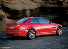 BMW M3 Coupe E46 2000 - 2006