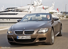 BMW M6 Cabrio E64 2006 წლიდან
