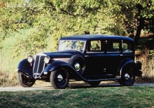 Тех. характеристики Lancia Artena 1934 - 1936