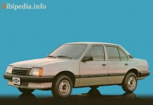 Тех. характеристики Chevrolet Monza (j) 1982 - 1996