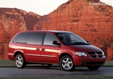 Тех. характеристики Dodge Caravan 2000 - 2004