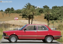 Тех. характеристики Bmw 3 Серия купе e21 1975 - 1983