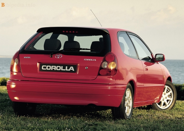 Foto Toyota Corolla 3 Dveri 1997 2000 Bibipediya