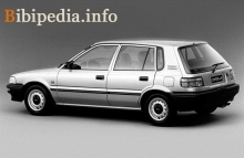 Toyota Corolla 5 дверей 1987 - 1992