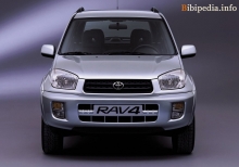 Toyota Rav4 5 дверей 2000 - 2003