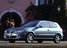 Nissan Almera (Pulsar) 3 двери 2000 - 2002