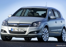 Opel Astra 5 дверей 2007 - 2009