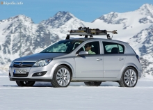 Opel Astra 5 дверей 2007 - 2009