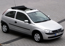 Opel Corsa 3 двери 2000 - 2003