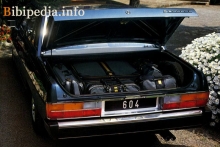 Тех. характеристики Peugeot 604 1975 - 1986