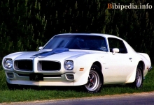 Тех. характеристики Pontiac Firebird 1970 - 1978