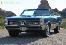 Тех. характеристики Pontiac Gto convetrible 1967 - 1968