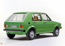 Тех. характеристики Volkswagen Golf i 5 дверей 1974 - 1983