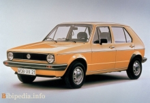 Volkswagen Golf i 5 дверей 1974 - 1983