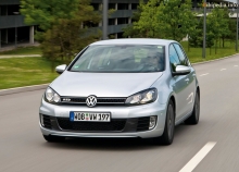 Тех. характеристики Volkswagen Golf gtd 5 дверей с 2009 года
