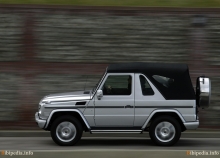 MERCEDES BENZ G-CLASS CABRIO W463 Od roku 2001