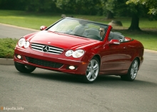 Mercedes Benz CLK CABRIO A209 2005 - 2009