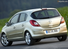 Opel Corsa 5 дверей с 2006 года
