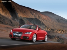 Тех. характеристики Audi Tts roadster с 2007 года