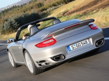 Тех. характеристики Porsche 911 turbo s кабриолет с 2009 года