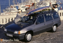 Тех. характеристики Opel Kadett caravan 1984 - 1991