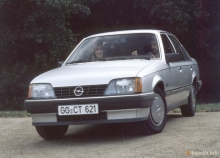 Тех. характеристики Opel Rekord седан 1982 - 1986