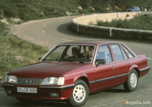 Тех. характеристики Opel Senator 1983 - 1987