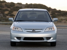 Тех. характеристики Honda Civic hybrid 2002 - 2005