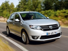 Тех. характеристики Dacia Logan 2 с 2012 года