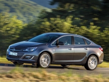 Тех. характеристики Opel Astra sport седан с 2012 года