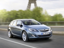 Тех. характеристики Opel Astra sports tourer с 2010 года