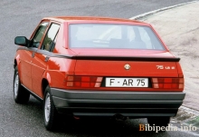 Тех. характеристики Alfa romeo 75 1985 - 1992