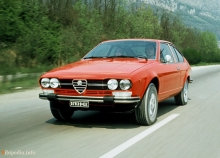 Onlar. Alfa Romeo Alfetta GTV'nin Özellikleri 1976 - 1982