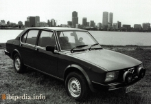 Тех. характеристики Alfa romeo Alfetta 1979 - 1984