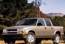 Chevrolet S-10 Crew Cab 2000 - 2004