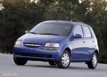 Chevrolet Aveo (Kalos) 5 дверей 2005 - 2007
