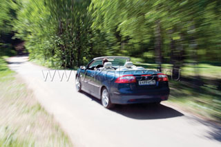 Saab 9-3 Convertible.