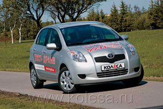 Toyota Yaris 5 дверей