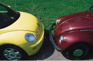 Volkswagen böceği.