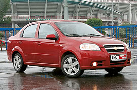 Sedán Chevrolet Aveo (Kalos)