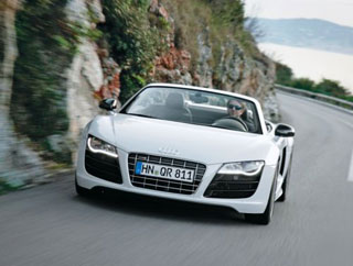 Audi R8 Spyder.